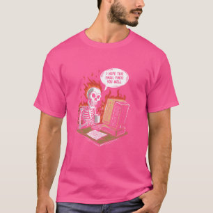 Camiseta Espero Que Este E-Mail Lhe Encontra Um Humor Escri