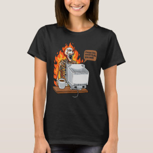 Camiseta Espero Que Este E-Mail O Encontra Bem No Halloween