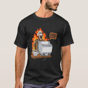 Camiseta Espero Que Este E-Mail O Encontra Bem No Halloween