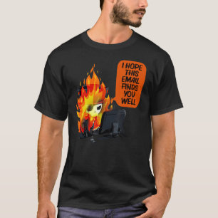 Camiseta Espero Que Este E-Mail Te Encontra Bem Arte Esquel