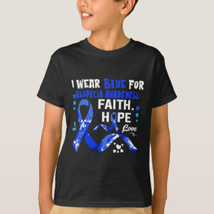 Camiseta Espero que eu Vista Azul para a Consciência da Alo