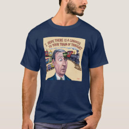 Camiseta Espero que haja uma caboose no seu raciocínio