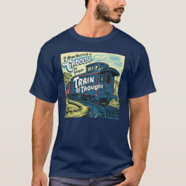 Camiseta Espero que haja uma caboose no seu trem de pensame