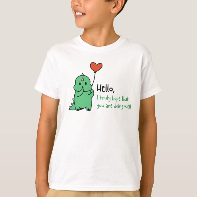 Camiseta Espero que você esteja bem  (Frente)