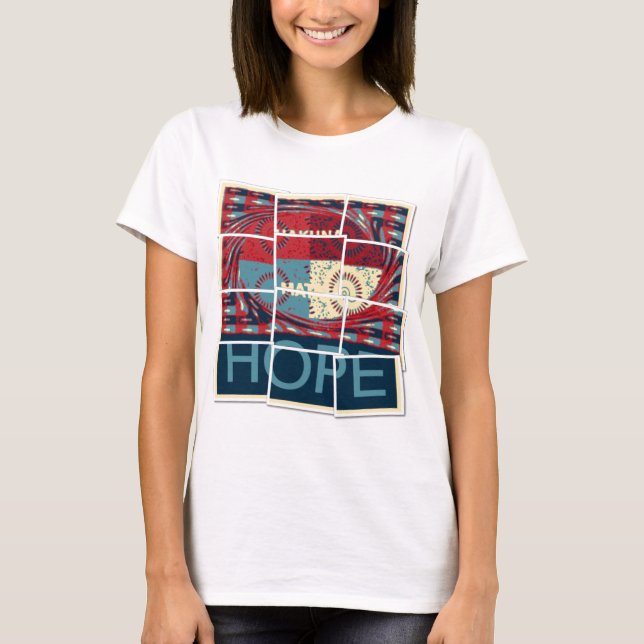 Camiseta Espero ser o milagre belo e inspirador (Frente)