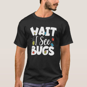 Camiseta Espero Vejo Bugs Caçador de Insetos - Entomologist