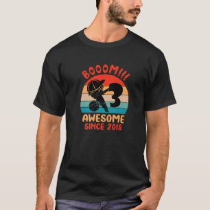 Camiseta Espetacular aniversário de 3 anos BOOOM de Basque
