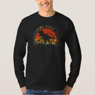 Camiseta Espetacular De 10 Anos Desde 2012 10º Aniversário 