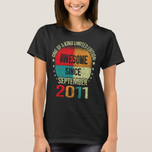 Camiseta Espetacular De 11 Anos Desde Setembro De 2011 11 B