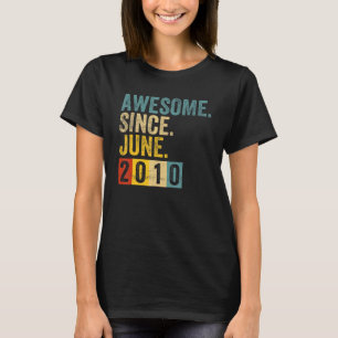 Camiseta Espetacular De 12 Anos Desde O Aniversário De 12 D