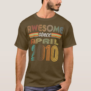 Camiseta Espetacular De 12 Anos Desde O Aniversário De 12 D