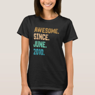 Camiseta Espetacular De 12 Anos Desde O Aniversário De 12 D
