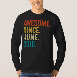 Camiseta Espetacular De 12 Anos Desde O Aniversário De 12 D