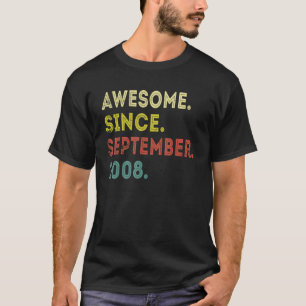 Camiseta Espetacular De 14 Anos Desde 14 De Setembro De 200