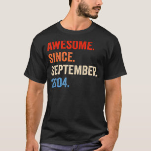 Camiseta Espetacular De 18 Anos Desde Setembro De 2004 18º