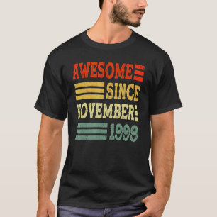 Camiseta Espetacular De 23 Anos Desde Novembro De 1999 23º 