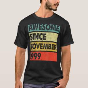 Camiseta Espetacular De 23 Anos Desde Novembro De 1999 23º