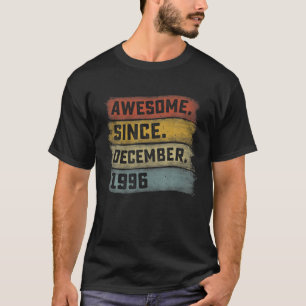 Camiseta Espetacular De 25 Anos Desde Dezembro De 1996, 25