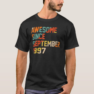 Camiseta Espetacular De 25 Anos Desde Setembro De 1997 25 1