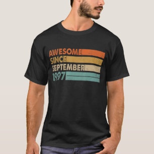 Camiseta Espetacular De 25 Anos Desde Setembro De 1997 25 B