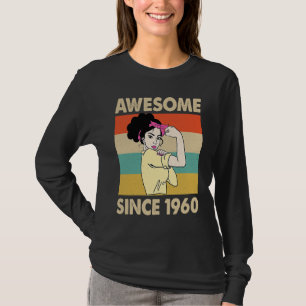 Camiseta Espetacular De 63 Anos Desde 1960 63º Aniversário