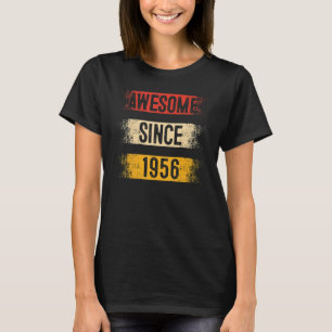 Camiseta Espetacular de 67 anos desde 1956 67º aniversário