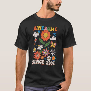Camiseta Espetacular De 90 Anos Desde 1933 Groovy Retro 90