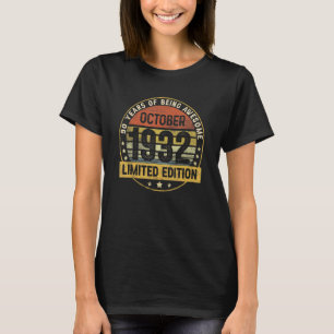 Camiseta Espetacular De 90 Anos Desde Outubro De 1932, 90 B