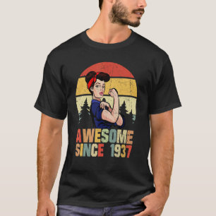 Camiseta Espetacular desde 1937, 85 anos, 85 anos,