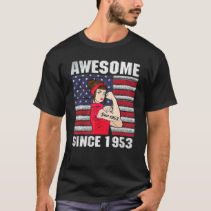 Camiseta Espetacular desde 1953 69º aniversário Mulheres