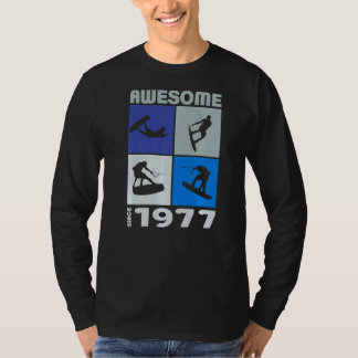 Camiseta Espetacular desde 1977, estilo de vida de wakeboar