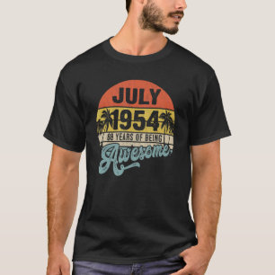 Camiseta Espetacular desde abril de 1954 68º aniversário