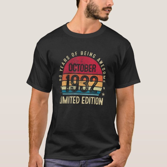 Camiseta Espetacular desde outubro de 1932 90 (Frente)