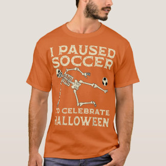 Camiseta Espetáculo de Estilo de Futebol de Halloween Espor