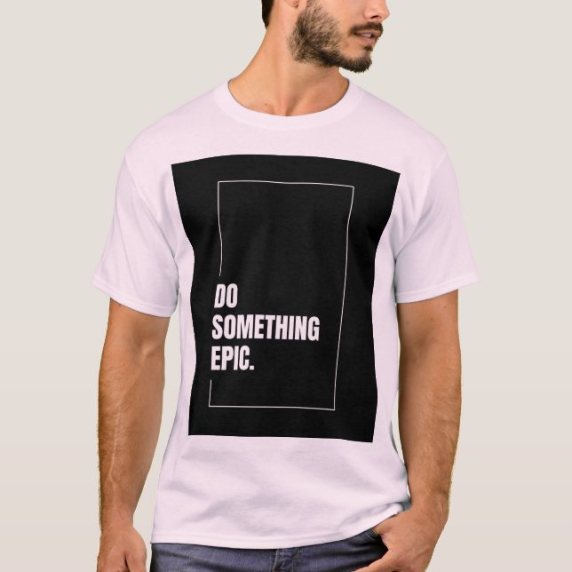 Camiseta Espetáculo de T-Shirt Básico masculino para uma de (Frente)
