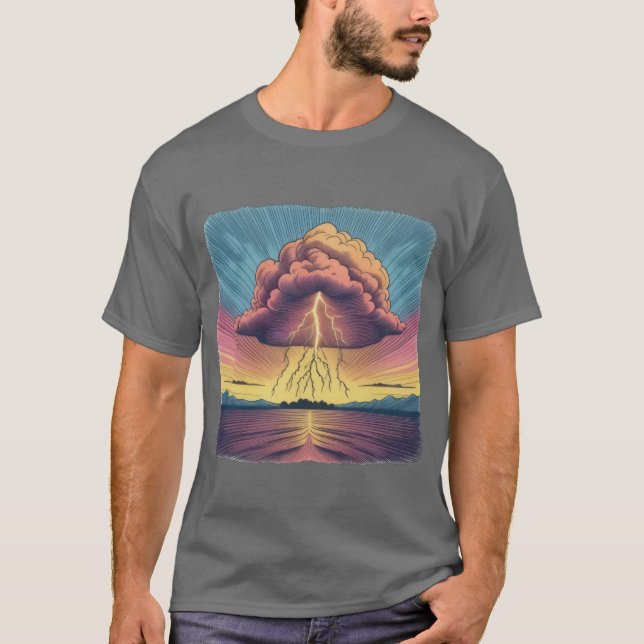 Camiseta Espetáculo de Tempestade Elétrica (Frente)