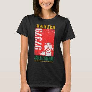 Camiseta Espetáculo Preto Inspiracional Assata Desejado Mês