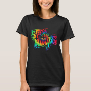 Camiseta Espião Engraçado Jogando Ninjas Brincadeiras Com