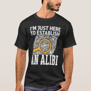 Camiseta Espião Secreto Investigador Privado de Crimescenos