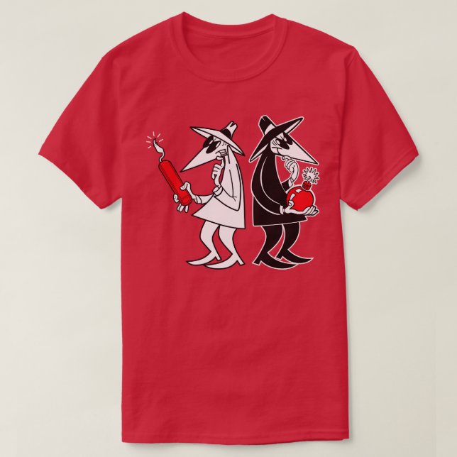 Camiseta Espião vs Espião (Frente do Design)