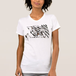 Camiseta espiga do cotovelo