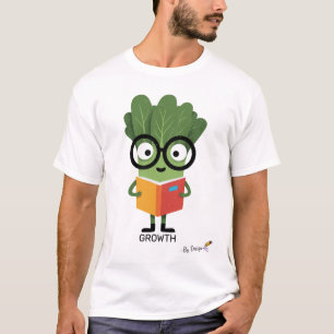 Camiseta Espinafre de Óculos CRESCIMENTO - Por Design