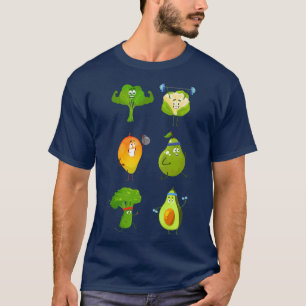 Camiseta Espinafres Orgânicos Do Bebê E Vegetarianos De Kal