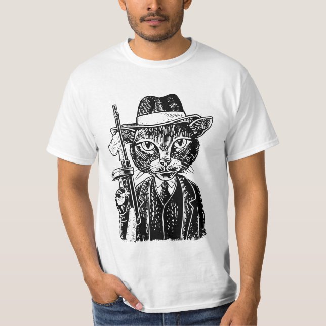 Camiseta Espingarda Gangsta (Frente)