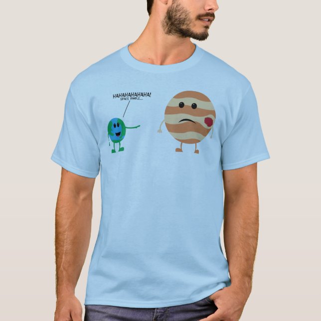 Camiseta Espinha do espaço (Frente)