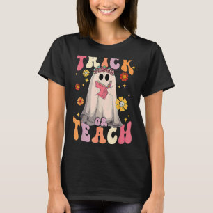 Camiseta Espinho Ou Ensino Do Ensino Do Halloween Retro Fan