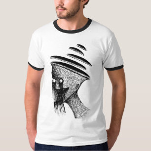 Camiseta Espinning Mind - Abstrato Dark Art T-shirt Design