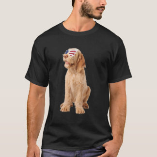 Camiseta Espinone Italiano Vestindo Óculos Solares 4 De Jul