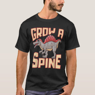 Camiseta Espinossauro Cultiva Dinosau Pré-Histórico Engraça