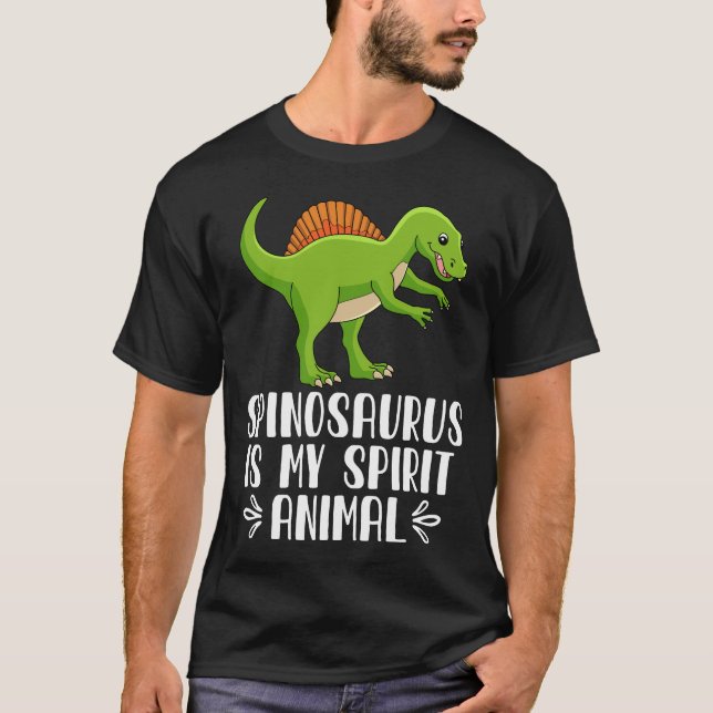 Camiseta Espinossauro é meu espírito animal (Frente)